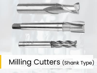 MILLING CUTTERS SHANK TYPE