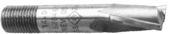 Screwed shank slot drills