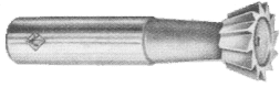 Dove - tail milling cutters